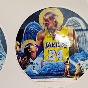 Kobe & Gigi Stickers For Mail or Computers Etc.